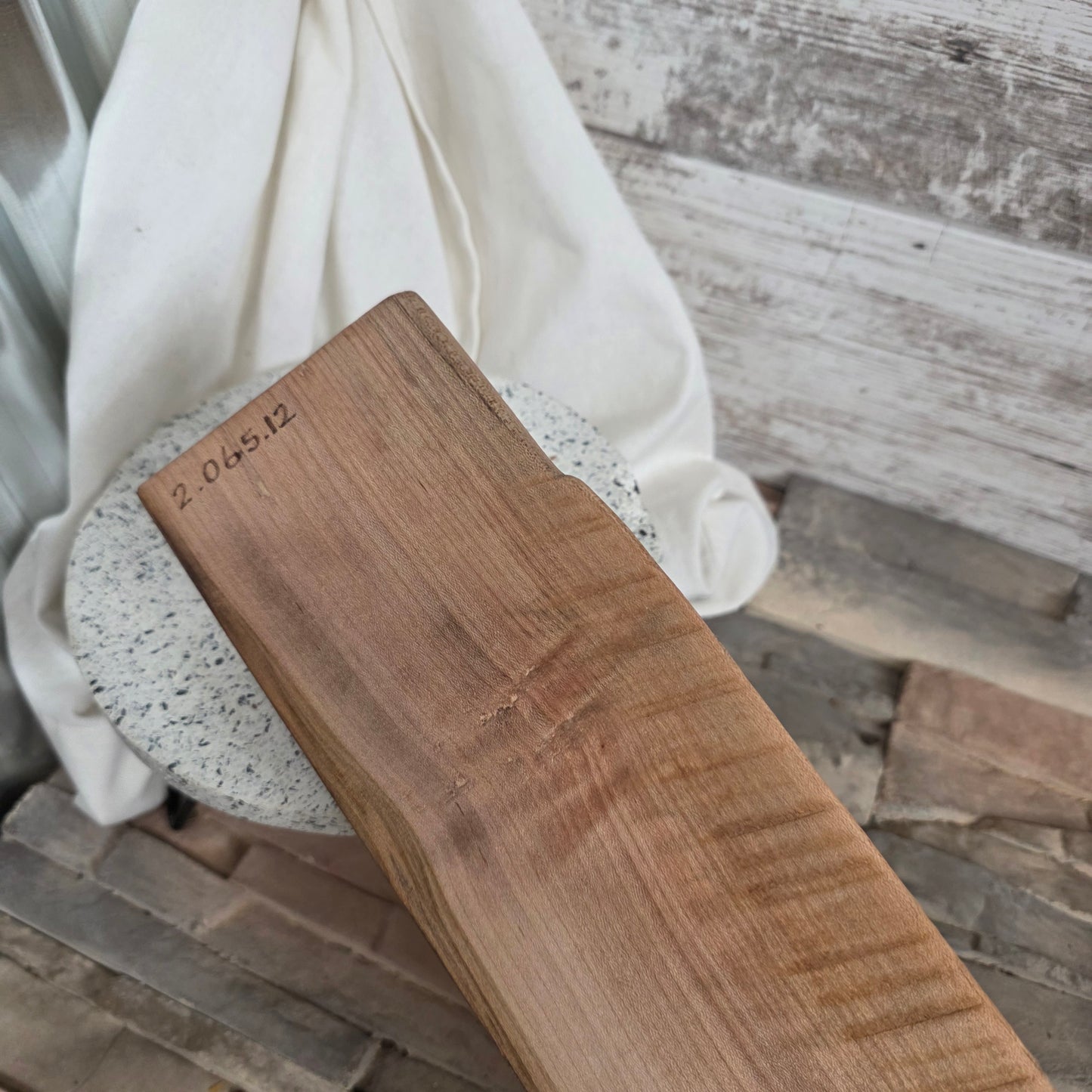 24" 2 Row Live Edge Maple Peg Loom