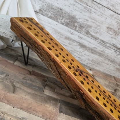 23" Live Edge Osage Orange Goldilocks Peg Loom