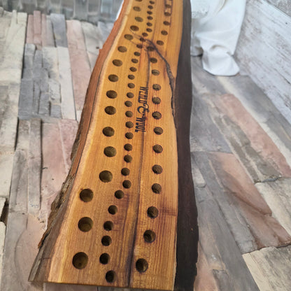23" Live Edge Osage Orange Goldilocks Peg Loom