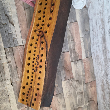 23" Live Edge Osage Orange Goldilocks Peg Loom