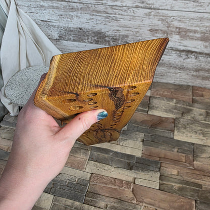 23" Live Edge Osage Orange Goldilocks Peg Loom