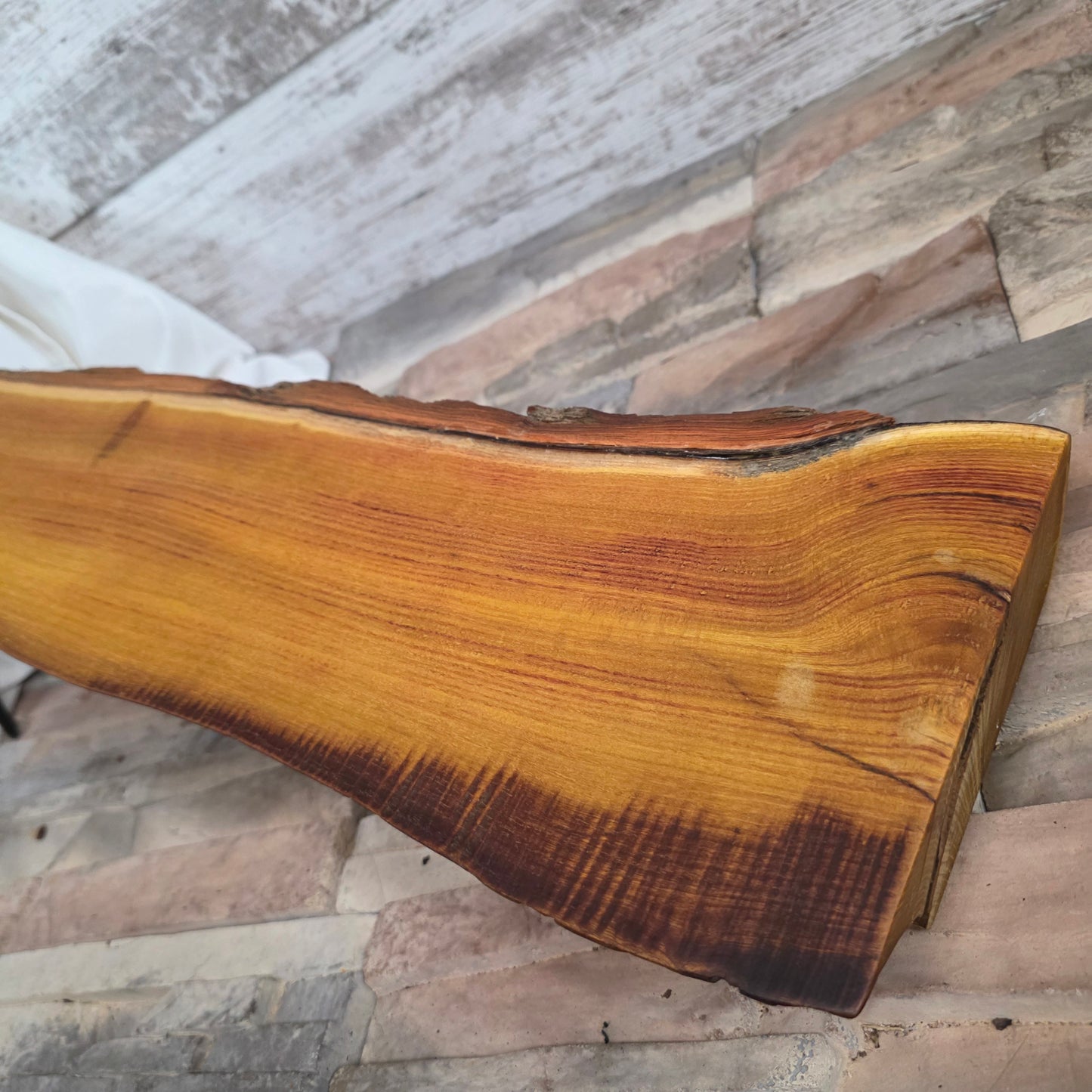 23" Live Edge Osage Orange Goldilocks Peg Loom