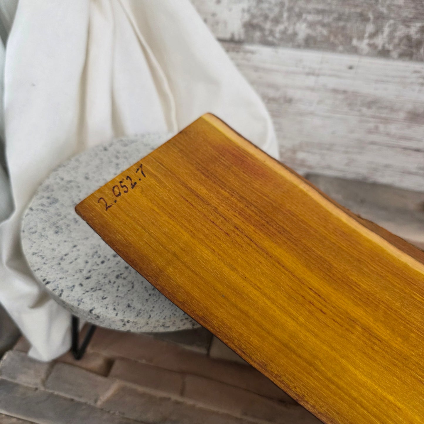 23" Live Edge Osage Orange Goldilocks Peg Loom