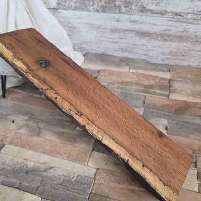 20" Live Edge White Tiger Oak Goldilocks Peg Loom