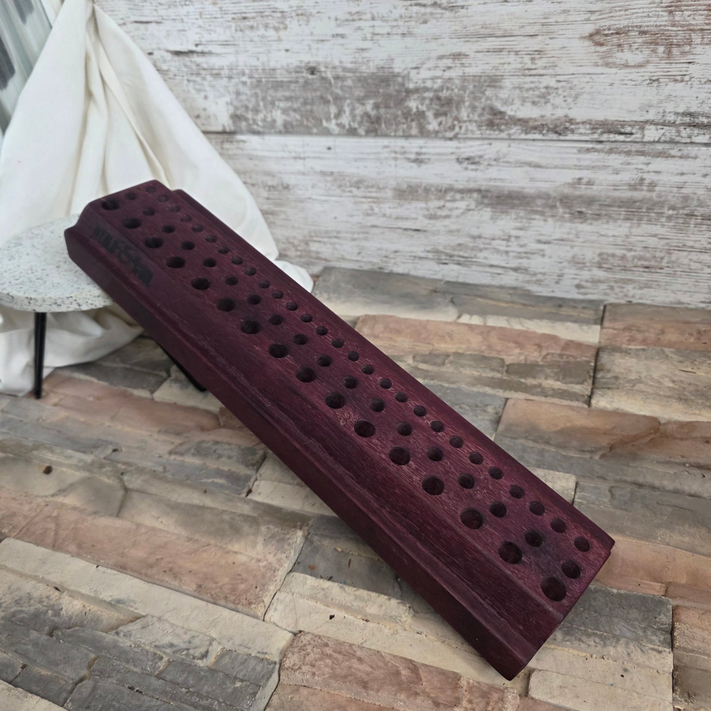 18" Purpleheart Goldilocks Peg Loom