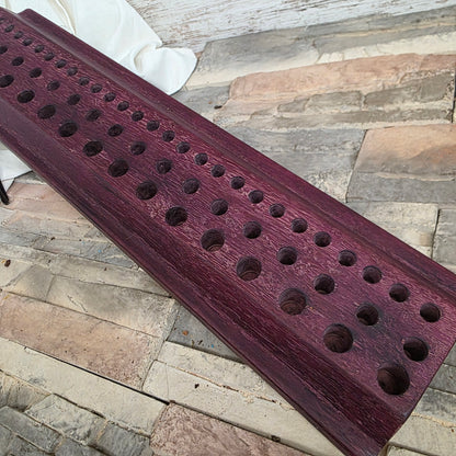 18" Purpleheart Goldilocks Peg Loom