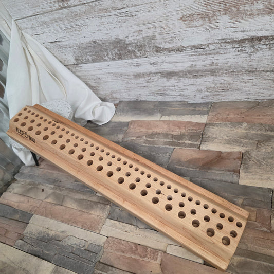 24" Quilted Maple Goldilocks Peg Loom