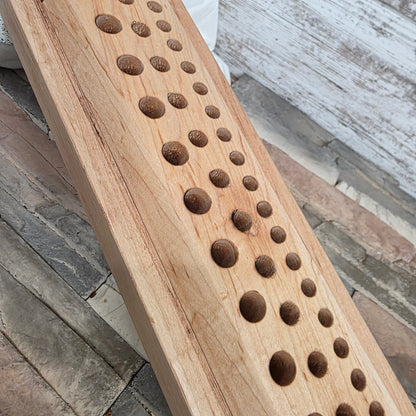 24" Quilted Maple Goldilocks Peg Loom