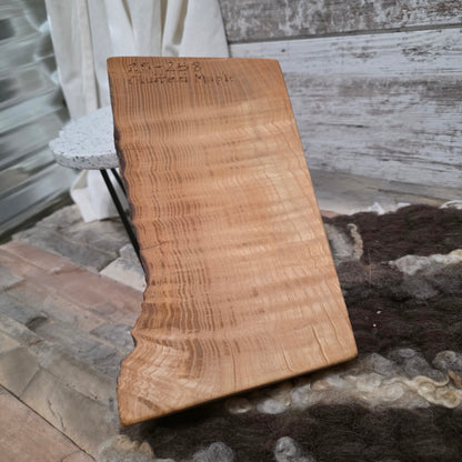 10" Goldilocks Peg Loom - Live Edge Quilted Maple - 25-258