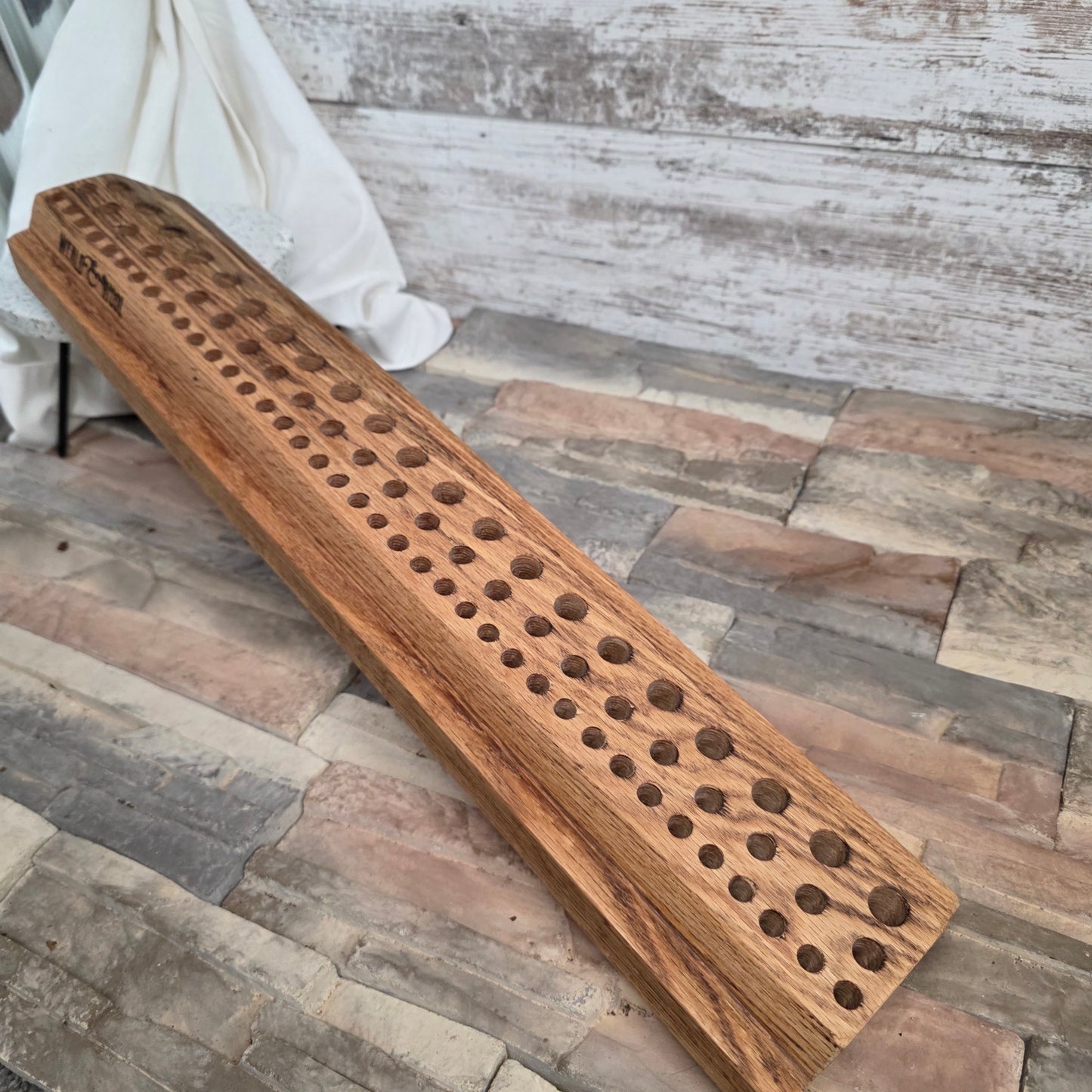 24" Red Oak Goldilocks Peg Loom