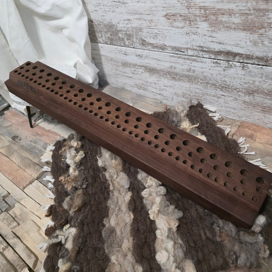 26" Goldilocks Peg Loom - Black Walnut