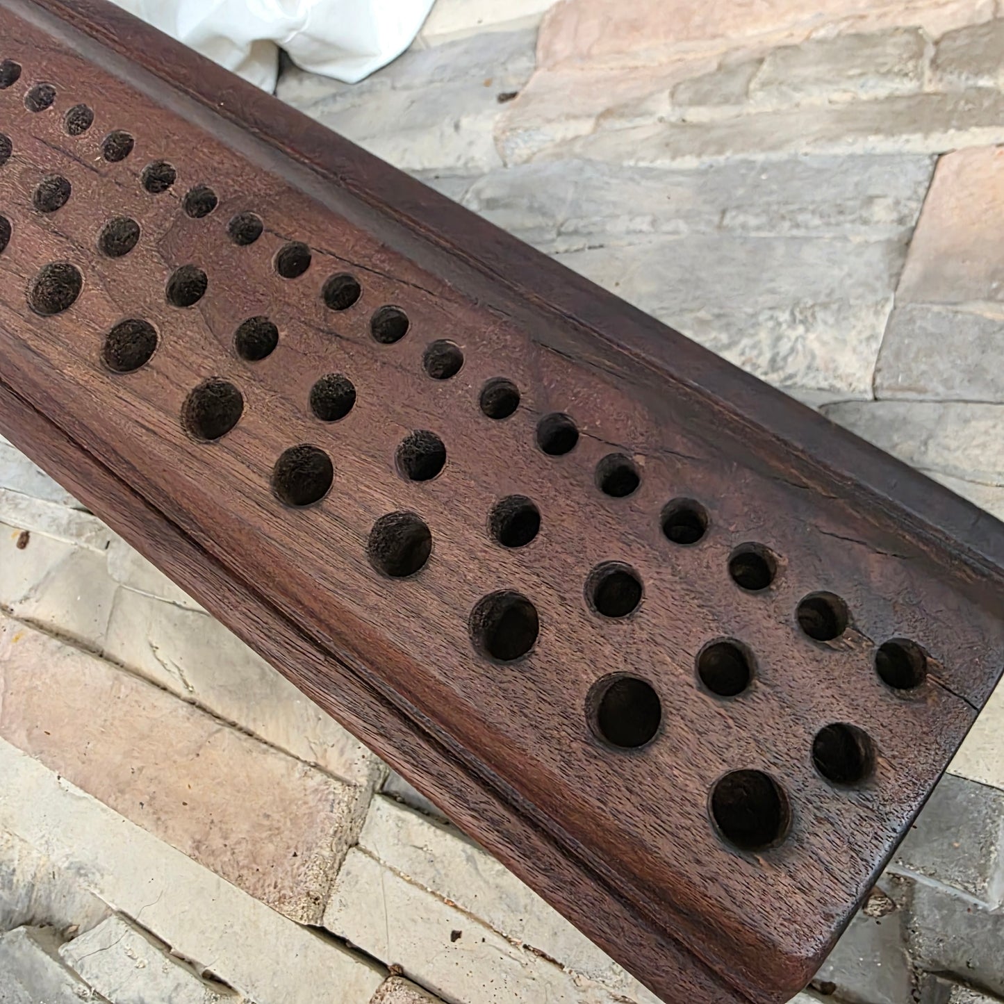 16" Walnut Goldilocks Peg Loom