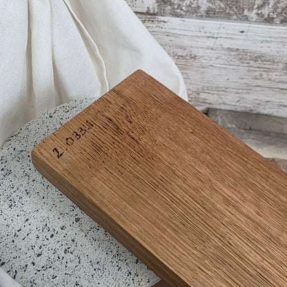 24" Reclaimed Barnwood White Oak Goldilocks Peg Loom