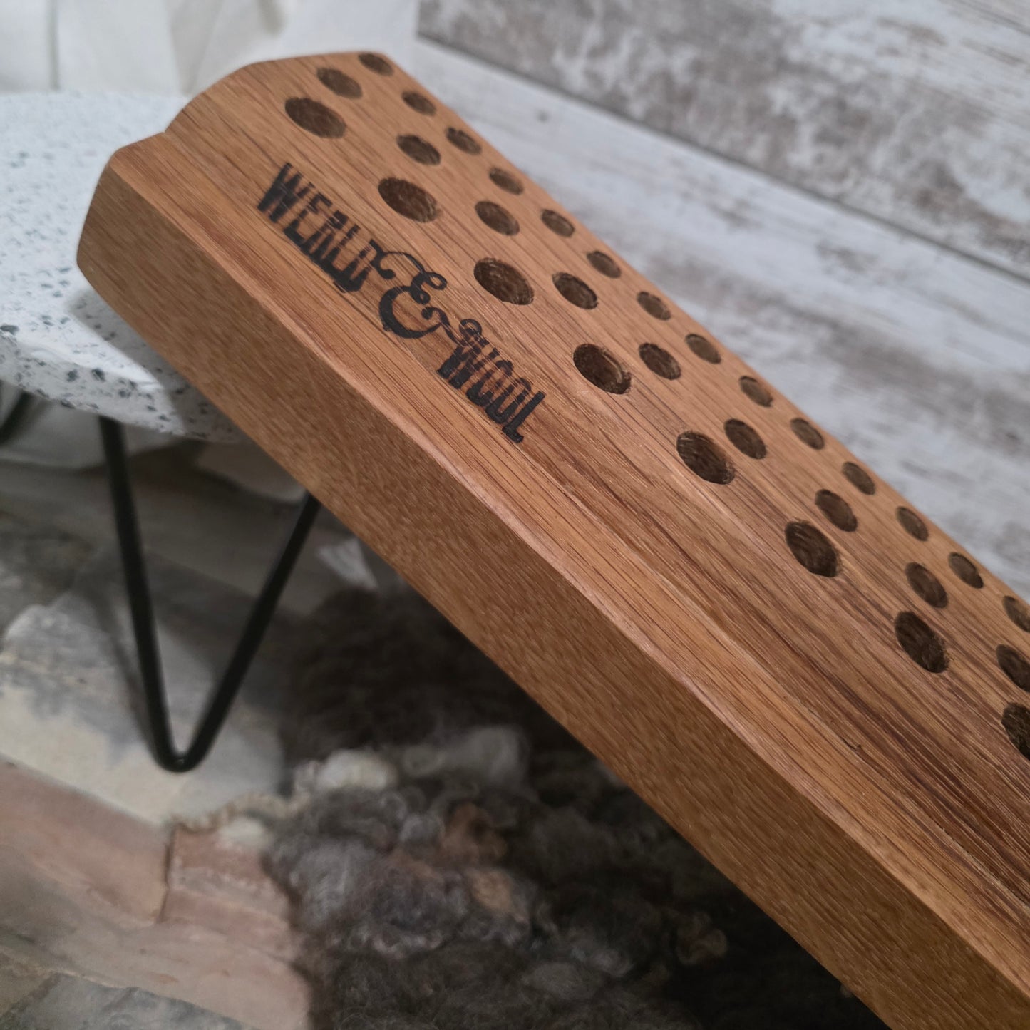 23" Goldilocks Peg Loom - White Oak - 25-241