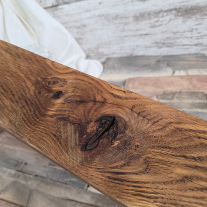 24" Reclaimed Barnwood White Tiger Oak Goldilocks Peg Loom