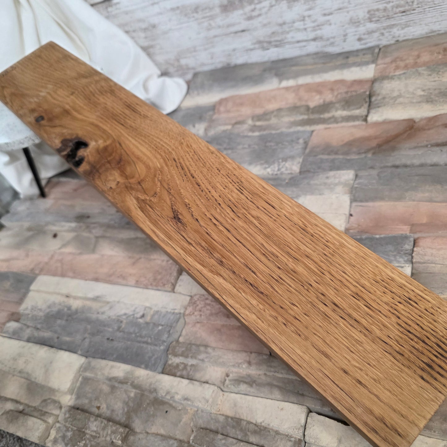 24" Reclaimed Barnwood White Tiger Oak Goldilocks Peg Loom