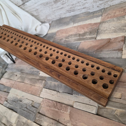 24" Reclaimed Barnwood White Tiger Oak Goldilocks Peg Loom
