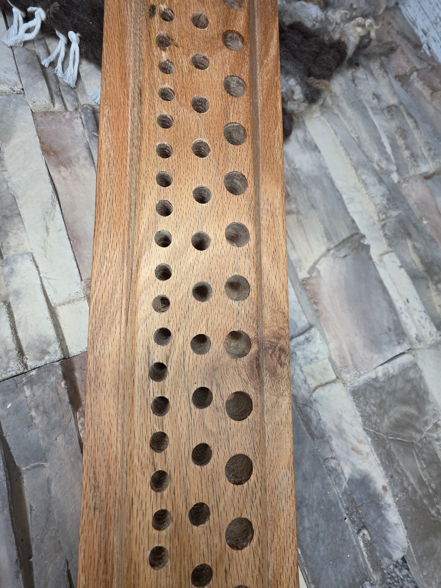 48" Goldilocks Peg Loom - White Tiger Oak - 25-145