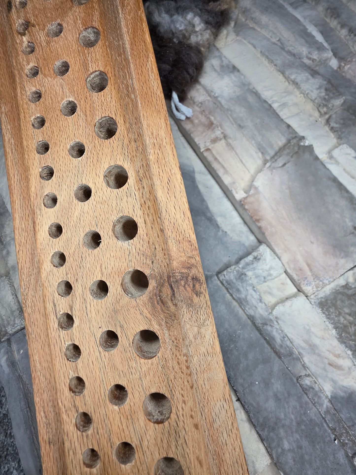 48" Goldilocks Peg Loom - White Tiger Oak - 25-145