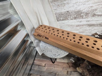 48" Goldilocks Peg Loom - White Tiger Oak - 25-145