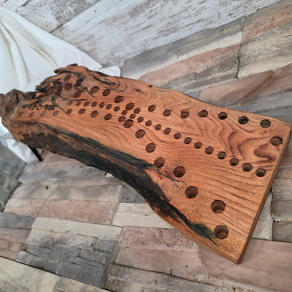 18" Live Edge Locust Goldilocks Peg Loom
