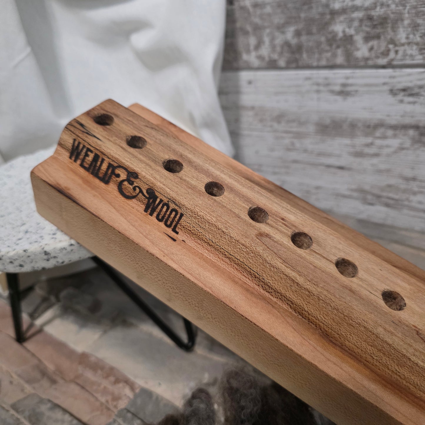 12" OG Peg Loom - Spalted Maple