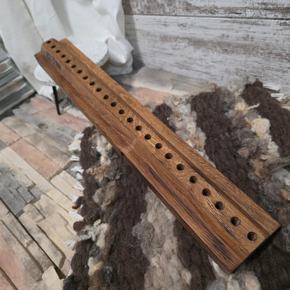 24" OG Peg Loom - White Tiger Oak