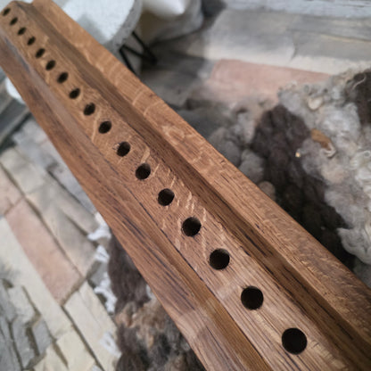 24" OG Peg Loom - White Tiger Oak