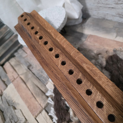 24" OG Peg Loom - White Tiger Oak