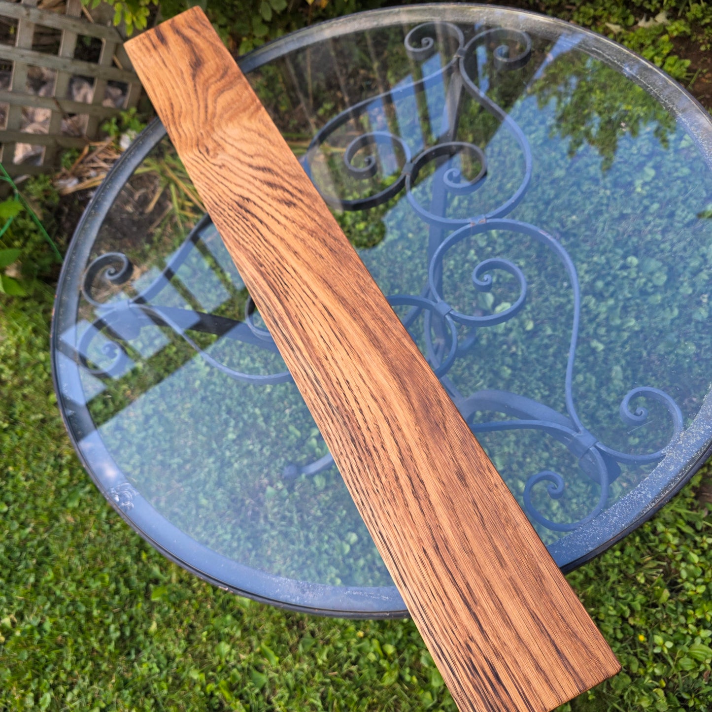 36" Reclaimed Barnwood White Tiger Oak Goldilocks Peg Loom