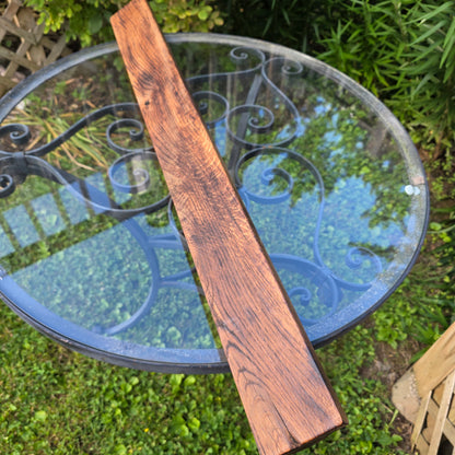 36" Reclaimed Barnwood White Tiger Oak OG Peg Loom
