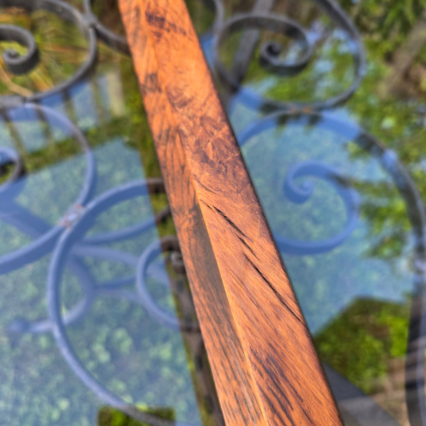 36" Reclaimed Barnwood White Tiger Oak OG Peg Loom