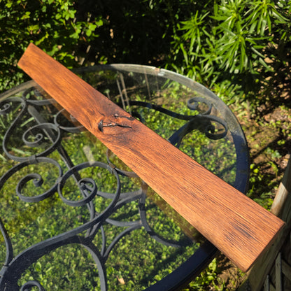 36" Reclaimed Barnwood White Tiger Oak OG Peg Loom