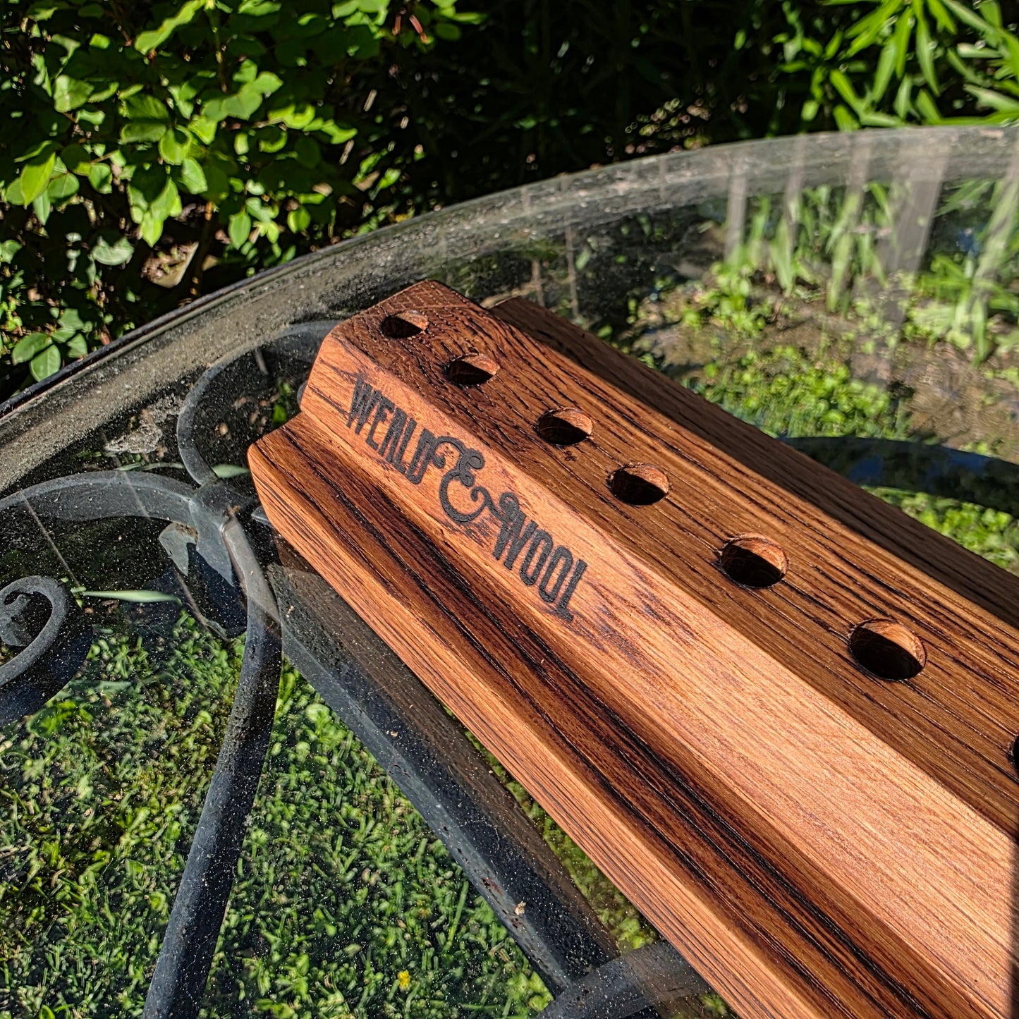 36" Reclaimed Barnwood White Tiger Oak OG Peg Loom