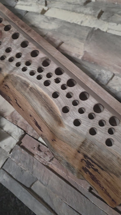 48" Live Edge Maple Goldilocks Peg Loom