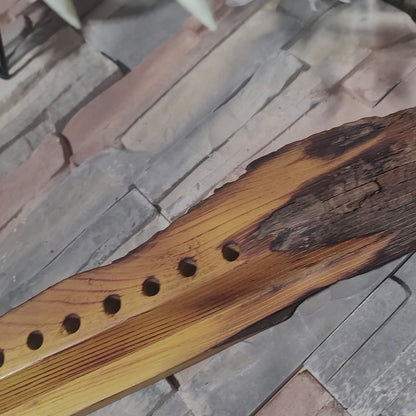 36" Goldilocks Peg Loom - Live Edge - Osage Orange