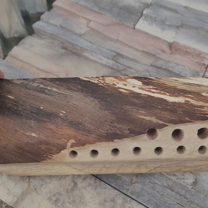 39" Ambrosia Maple Live Edge Goldilocks Peg Loom - 25-114