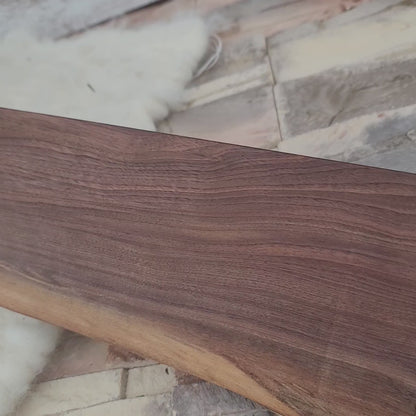 38" Goldilocks Peg Loom - Walnut Live Edge - 25-084