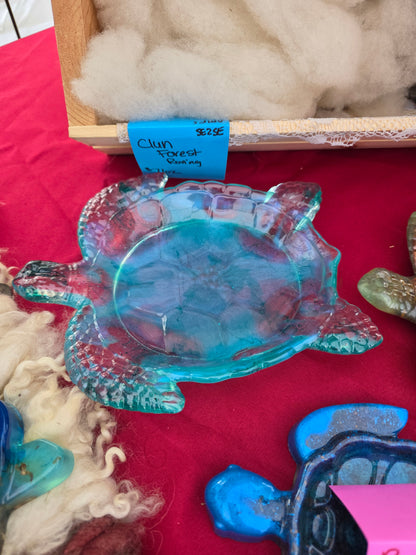 Wood and Resin Turtles